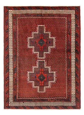 Perserteppich - Nomadic - 186 x 131 cm - rot
