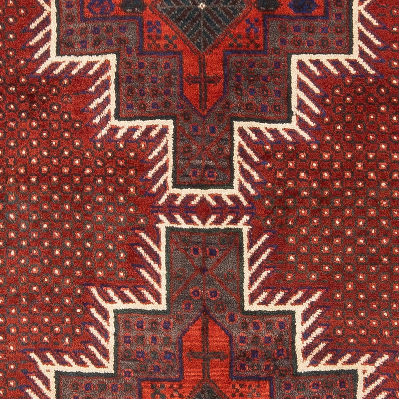 Perserteppich - Nomadic - 186 x 131 cm - rot