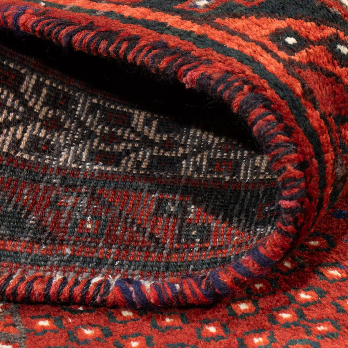 Perserteppich - Nomadic - 186 x 131 cm - rot