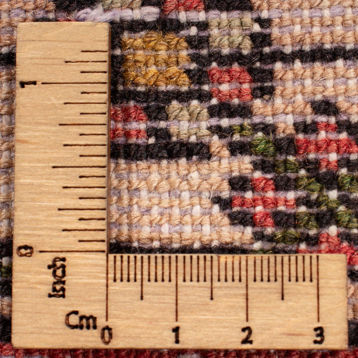 Perserteppich - Nomadic - 190 x 155 cm - rot