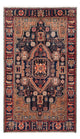 Perserteppich - Nomadic - 218 x 138 cm - dunkelblau