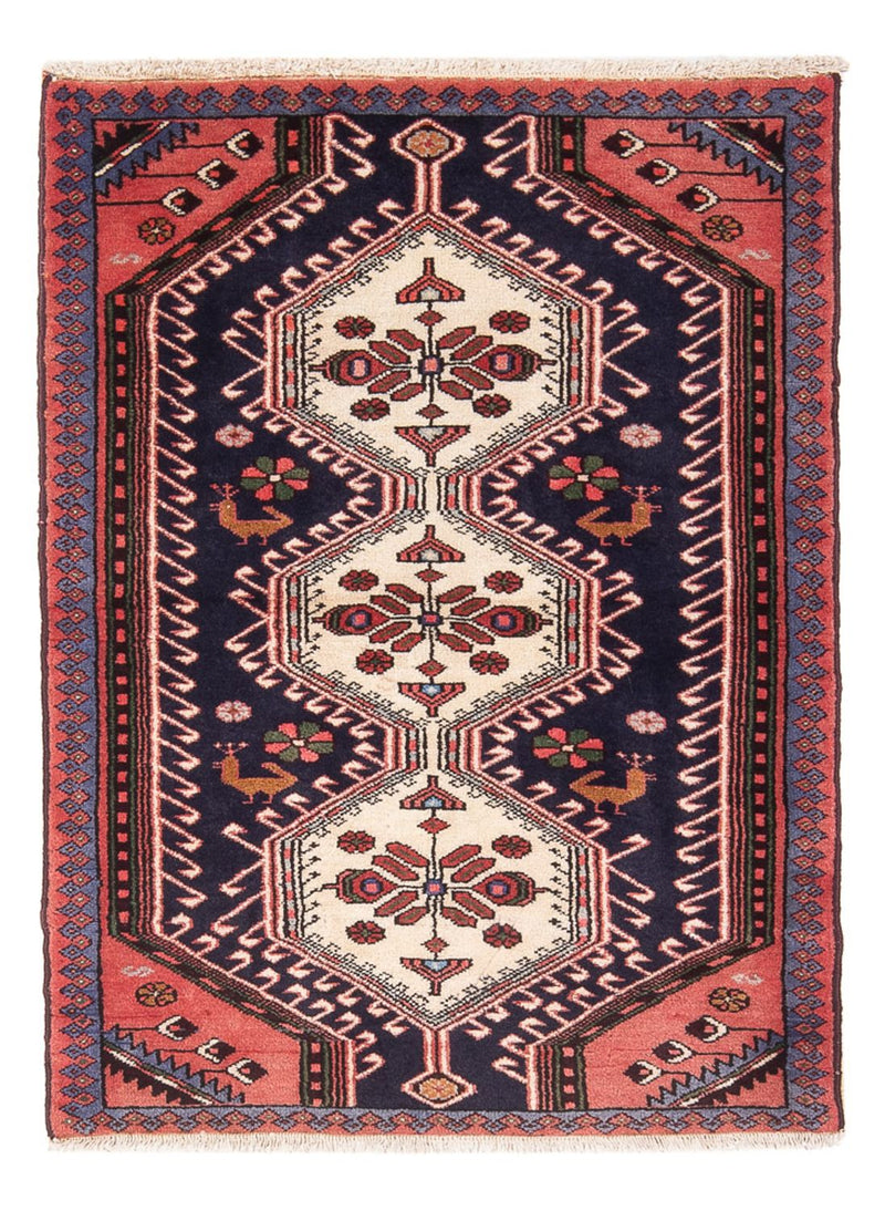 Perserteppich - Nomadic - 120 x 80 cm - dunkelblau