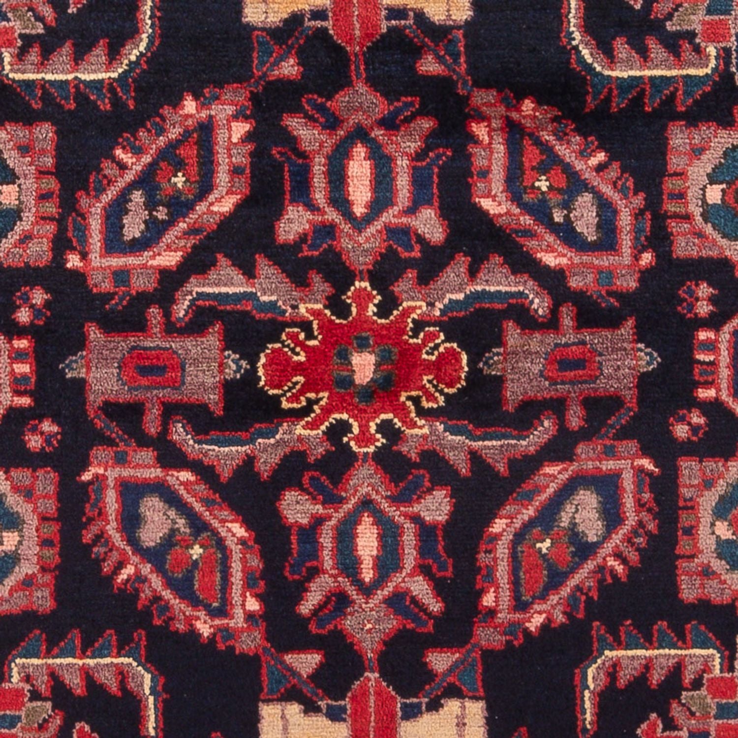 Perserteppich - Nomadic - 200 x 138 cm - dunkelblau