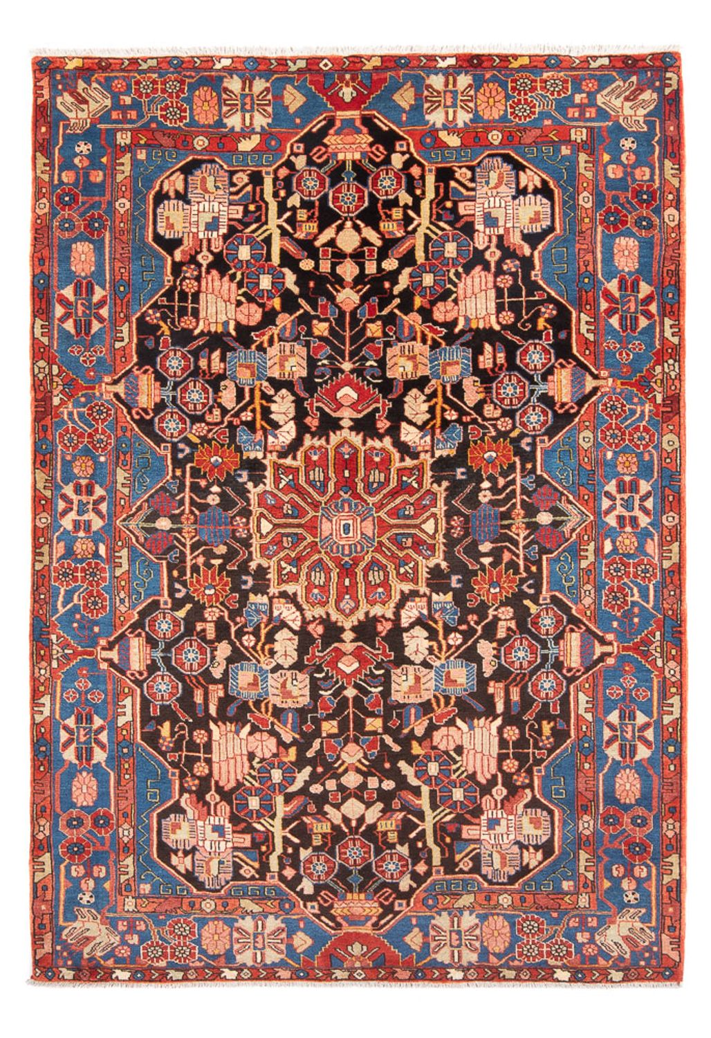 Perserteppich - Nomadic - 237 x 155 cm - dunkelblau