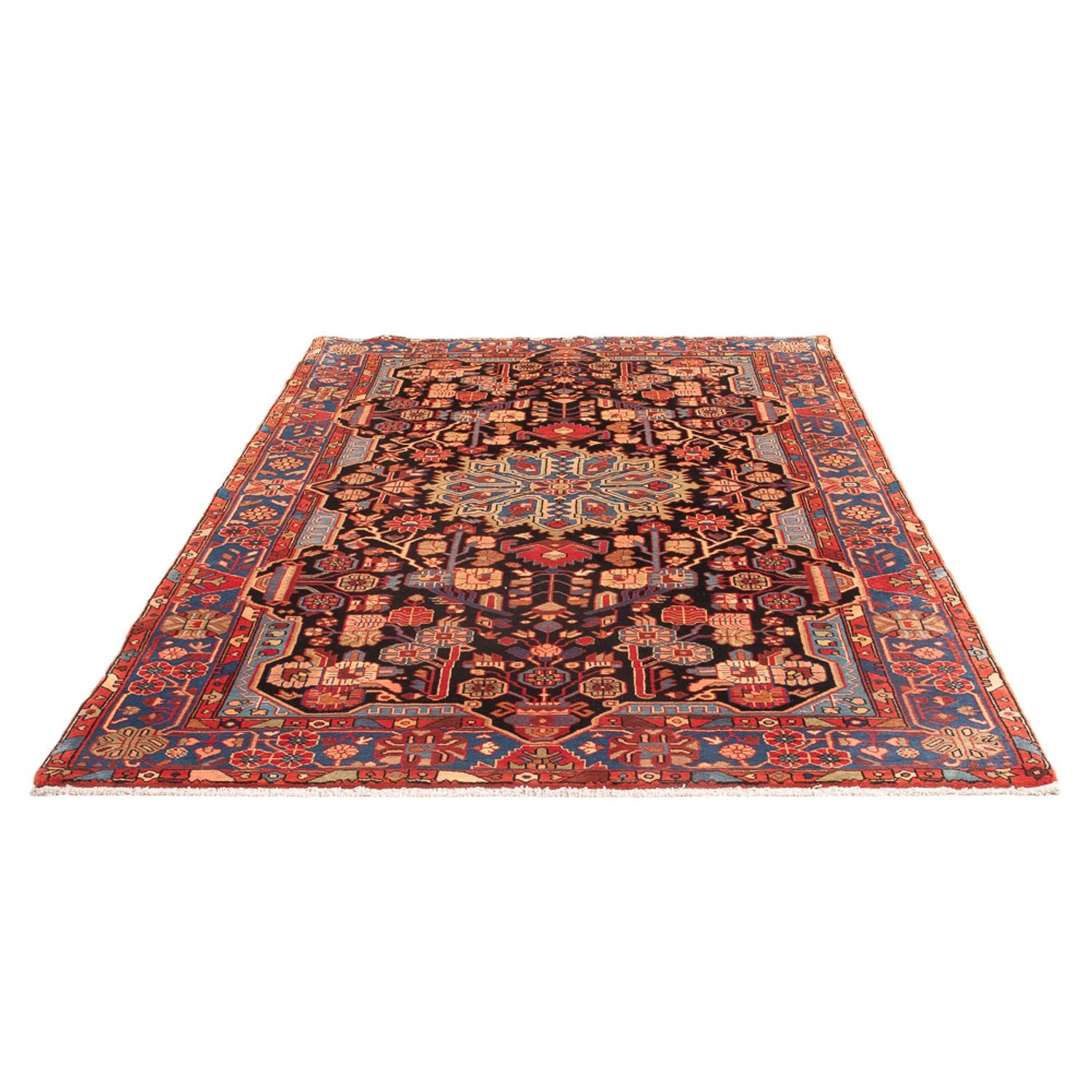 Perserteppich - Nomadic - 244 x 150 cm - dunkelblau