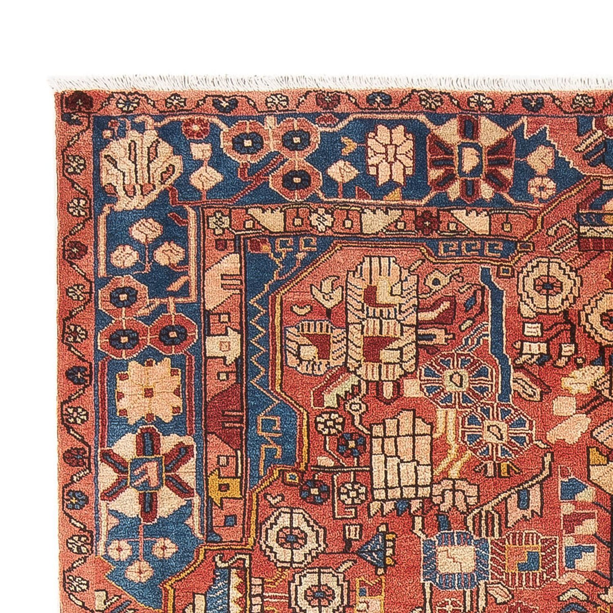 Perserteppich - Nomadic - 220 x 157 cm - hellrot