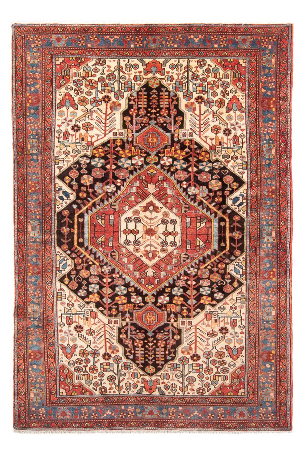 Perserteppich - Nomadic - 234 x 153 cm - hellrot