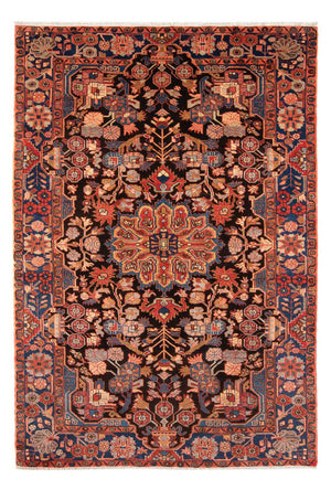Perserteppich - Nomadic - 245 x 154 cm - bordeauxrot