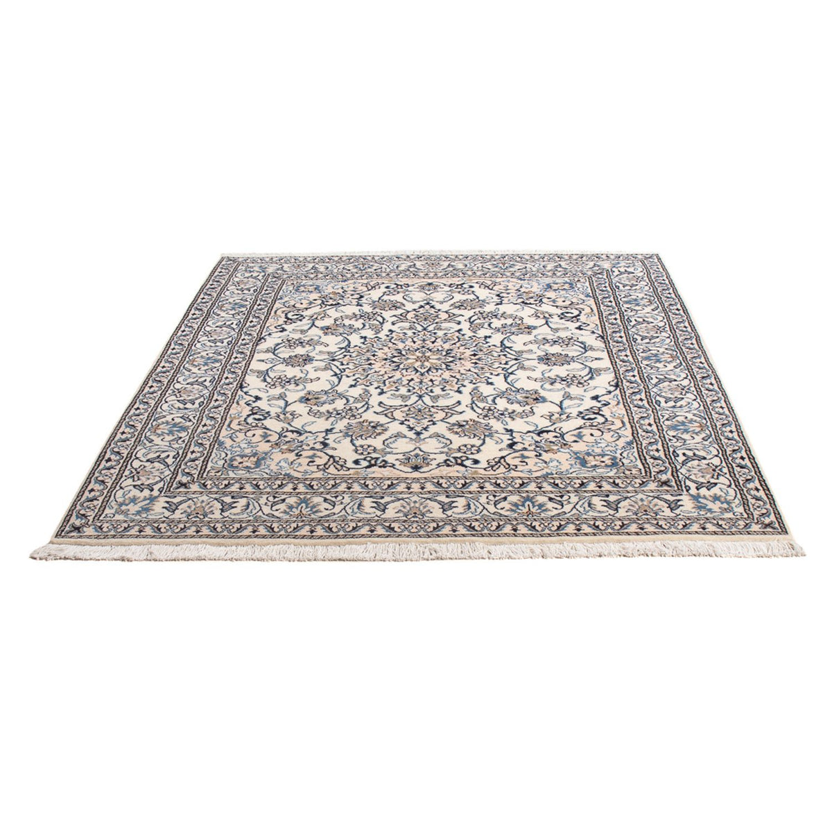 Perserteppich - Nain - Royal - 190 x 150 cm - creme
