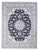 Perserteppich - Nain - Royal - 197 x 146 cm - dunkelblau
