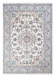 Perserteppich - Nain - Royal - 198 x 152 cm - creme