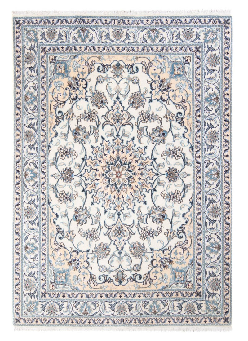 Perserteppich - Nain - Royal - 198 x 152 cm - creme