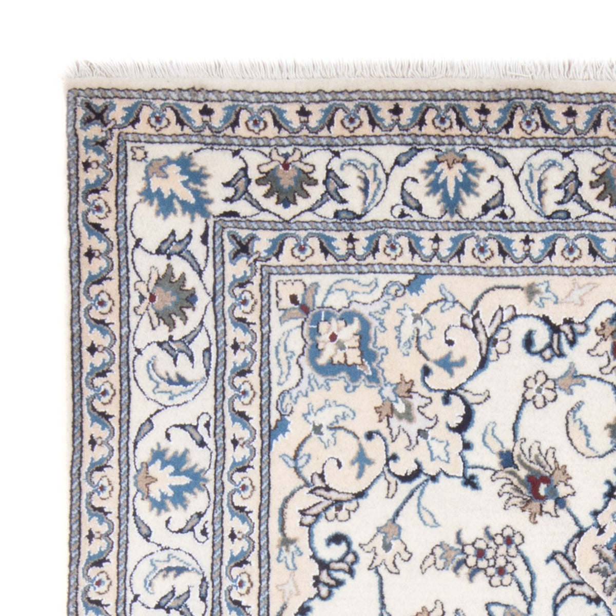 Tapis de Nain - 9La Tapis 152x195cm - Tapis persan - crème
