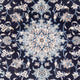 Perserteppich - Nain - Royal - 193 x 148 cm - dunkelblau
