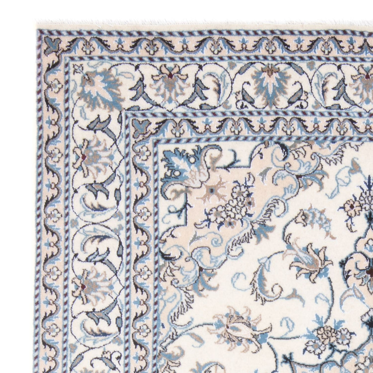 Tapis de Nain - 9La Tapis 148x198cm - Tapis persan - crème