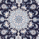 Perserteppich - Nain - Royal - 213 x 150 cm - dunkelblau