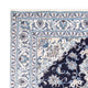 Perserteppich - Nain - Royal - 213 x 150 cm - dunkelblau