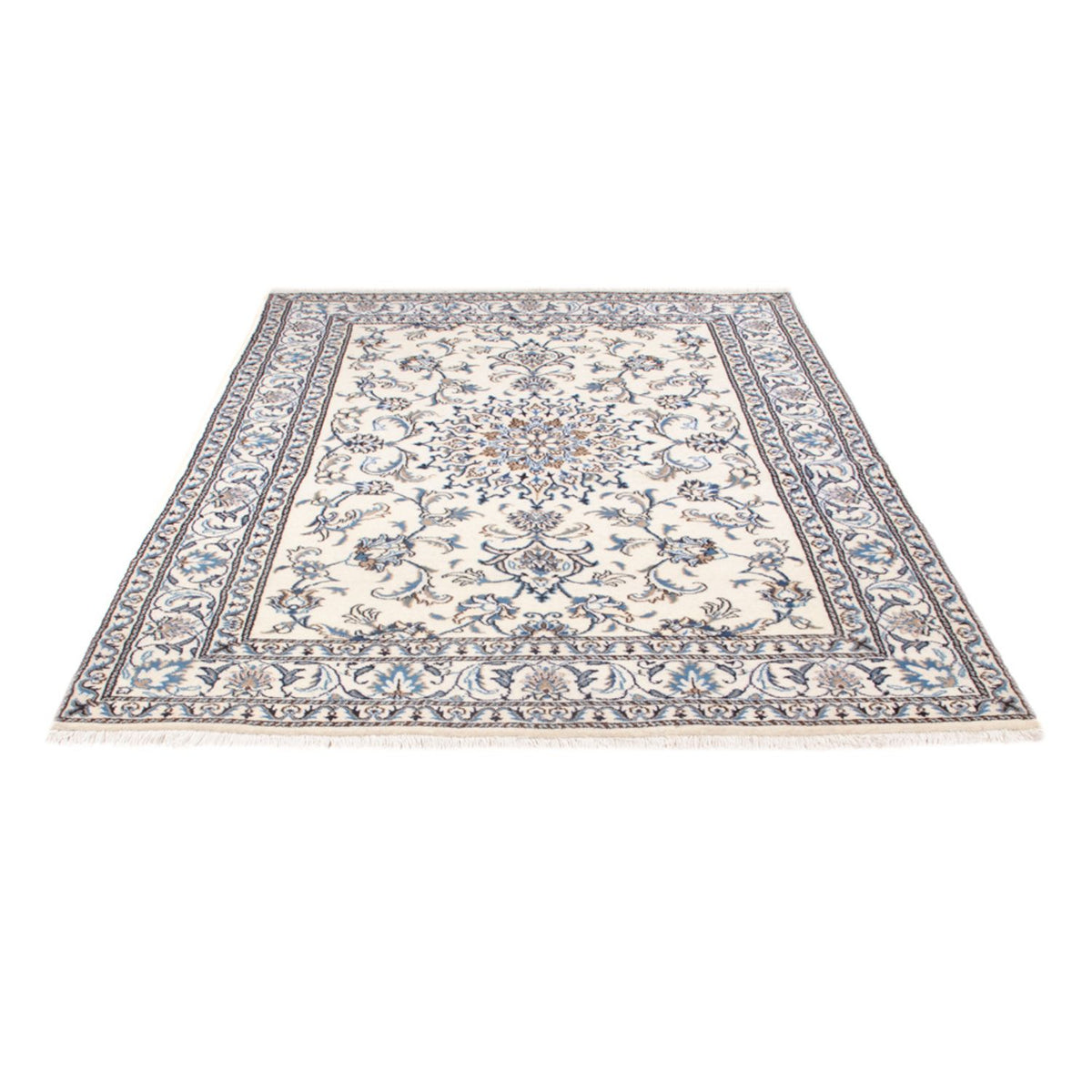 Perserteppich - Nain - Royal - 212 x 146 cm - creme