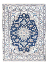 Tapis persan - Nain - Royal - 201 x 146 cm - bleu