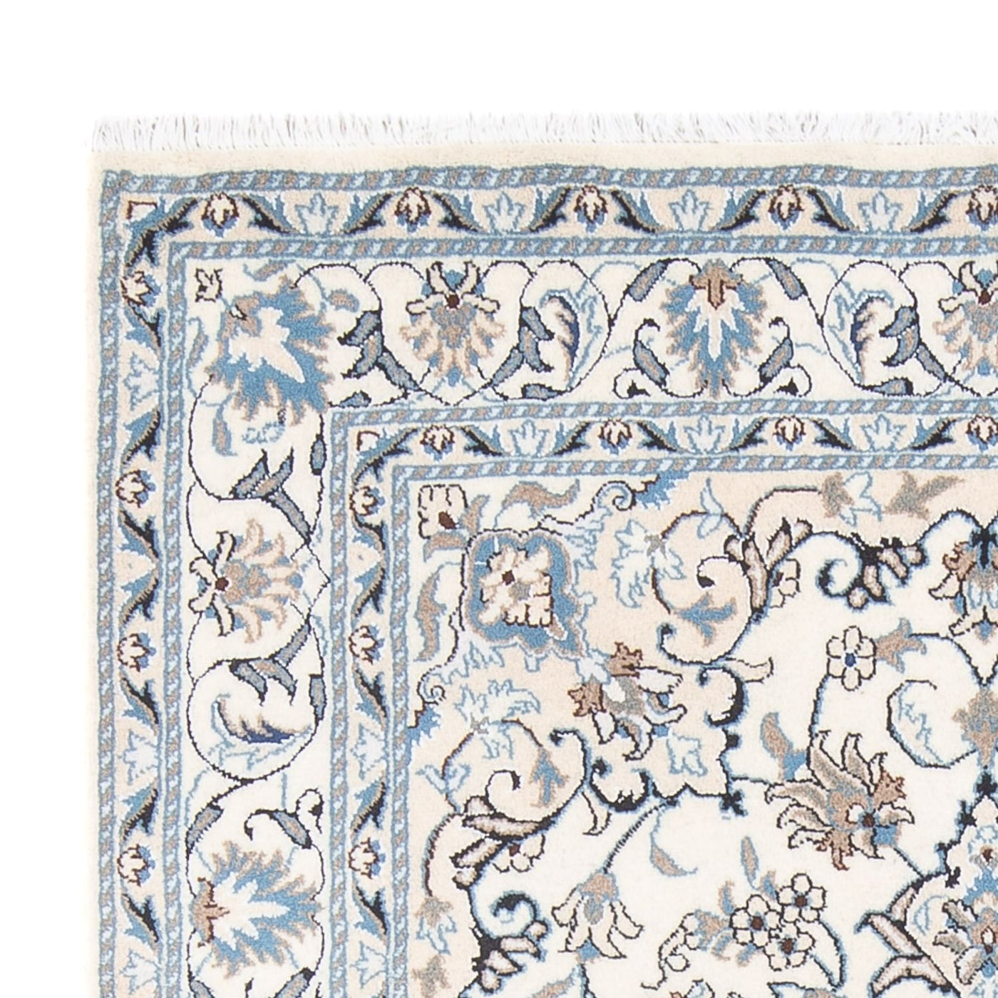 Perserteppich - Nain - Royal - 200 x 148 cm - creme