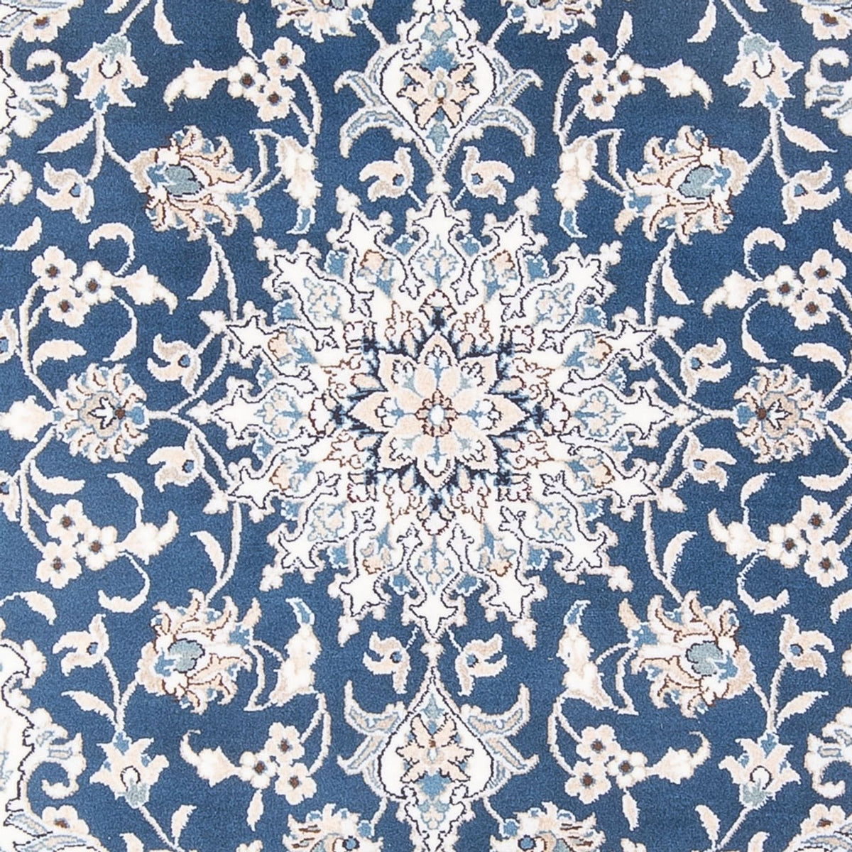 Perserteppich - Nain - Royal - 194 x 152 cm - blau