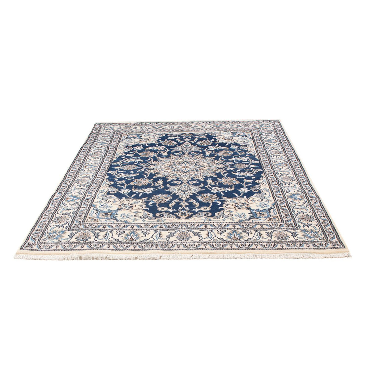 Perserteppich - Nain - Royal - 207 x 151 cm - blau