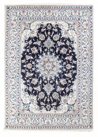 Tappeto Persero - Nain - Reale - 204 x 141 cm - blu scuro