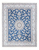 Tapis de Nain - 9La Tapis 148x193cm - Tapis persan - bleu