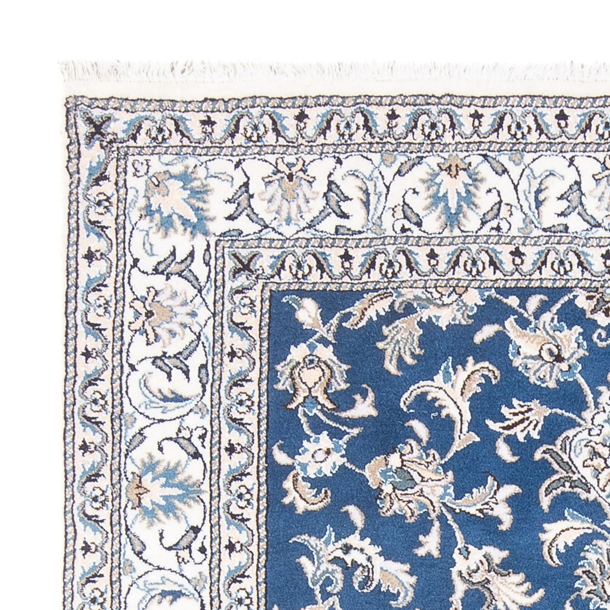 Tapis de Nain - 9La Tapis 148x193cm - Tapis persan - bleu