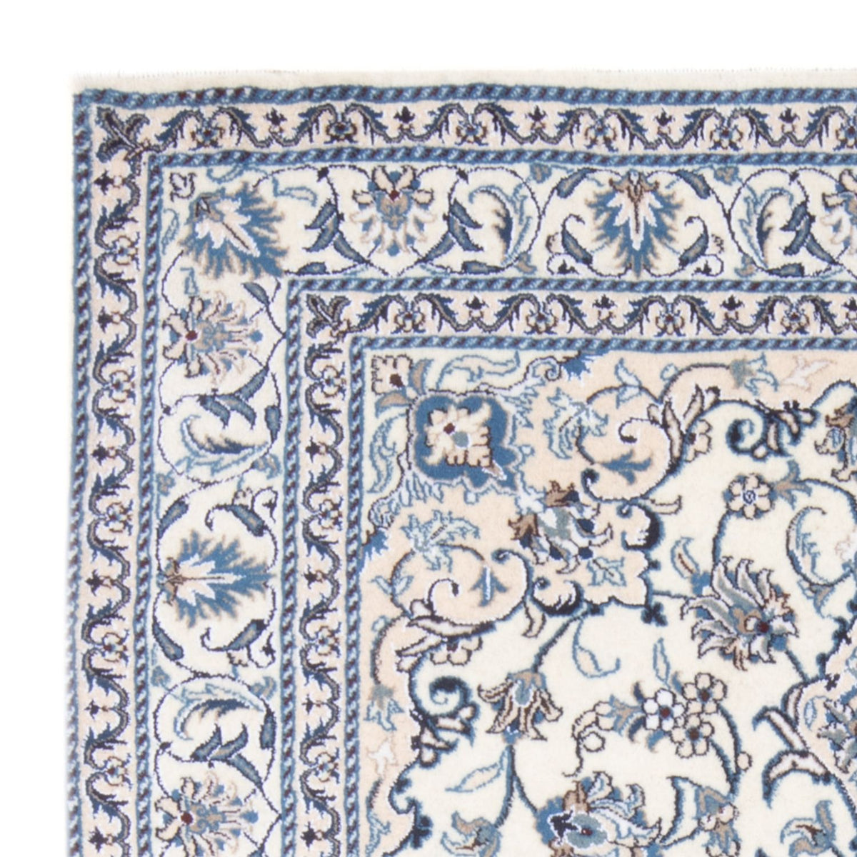 Perserteppich - Nain - Royal - 192 x 148 cm - creme