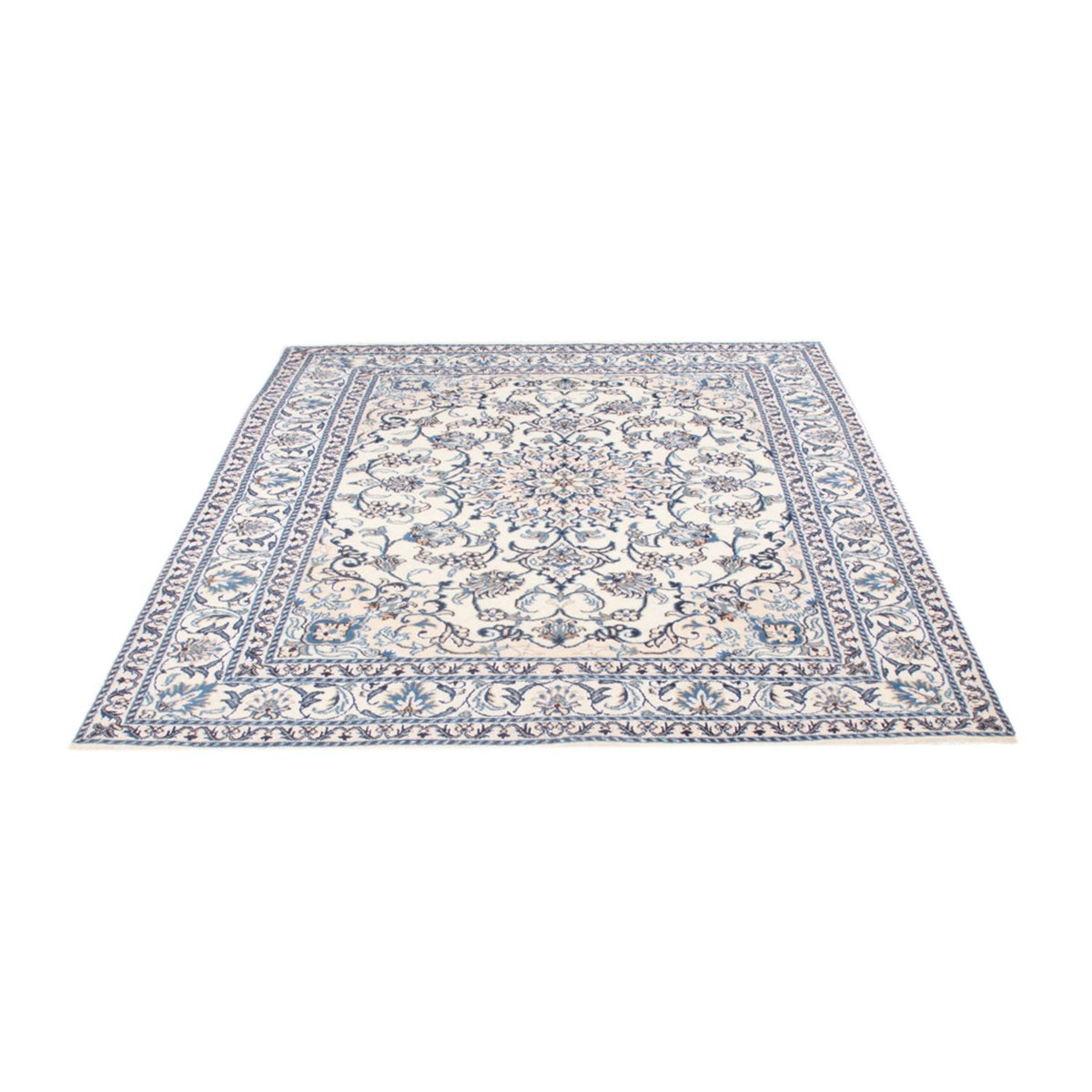 Perserteppich - Nain - Royal - 192 x 148 cm - creme