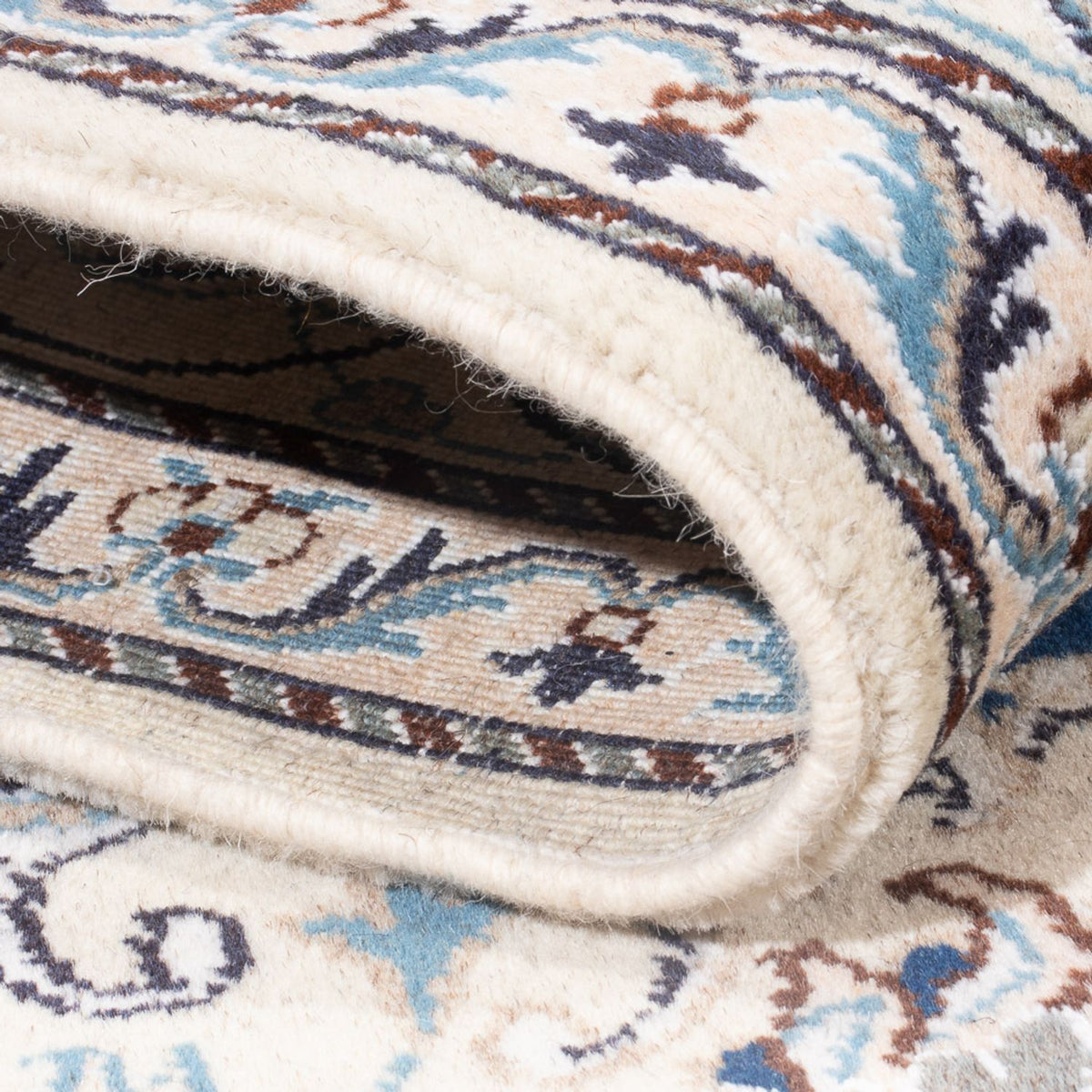 Perserteppich - Nain - Royal - 207 x 151 cm - blau