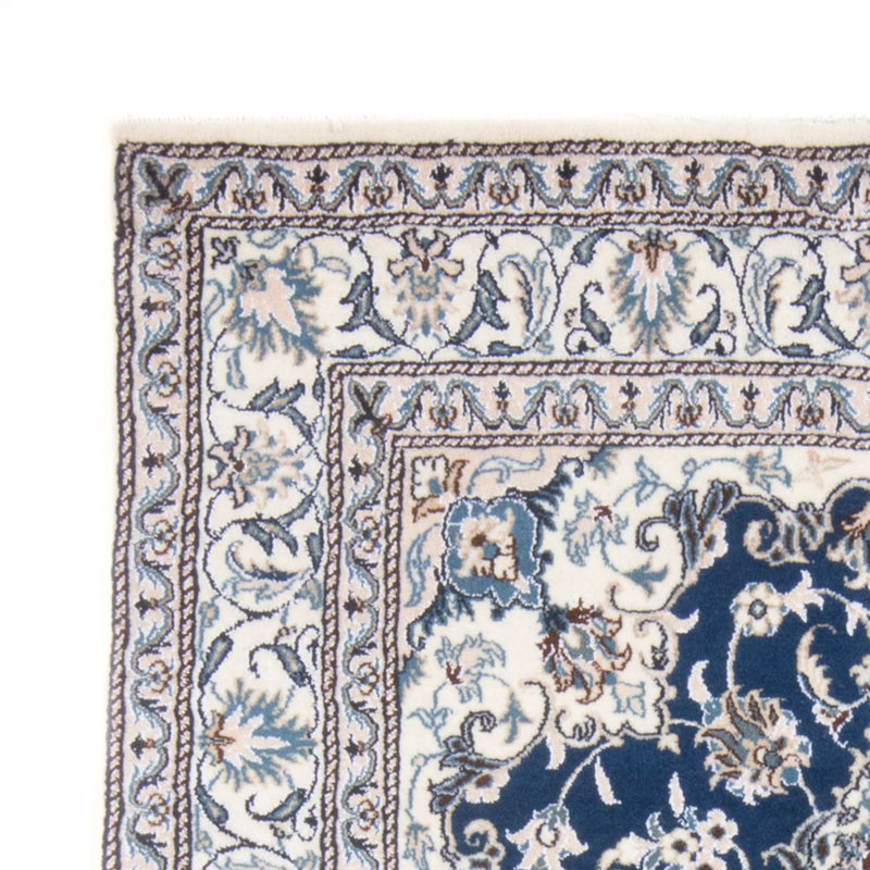 Perserteppich - Nain - Royal - 203 x 145 cm - blau