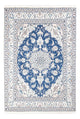 Nain - 9La Tappeto 142x200cm - Tappeto persiano - blu