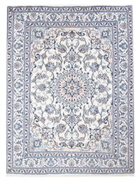 Tapis persan - Nain - Royal - 202 x 147 cm - crème