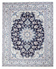 Perserteppich - Nain - Royal - 194 x 149 cm - dunkelblau
