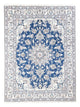 Perserteppich - Nain - Royal - 195 x 148 cm - blau