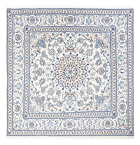 Tapis persan - Nain carré  - 200 x 195 cm - crème
