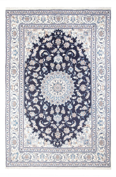 Nain Tapis 194x302cm - Tapis persan - bleu foncé