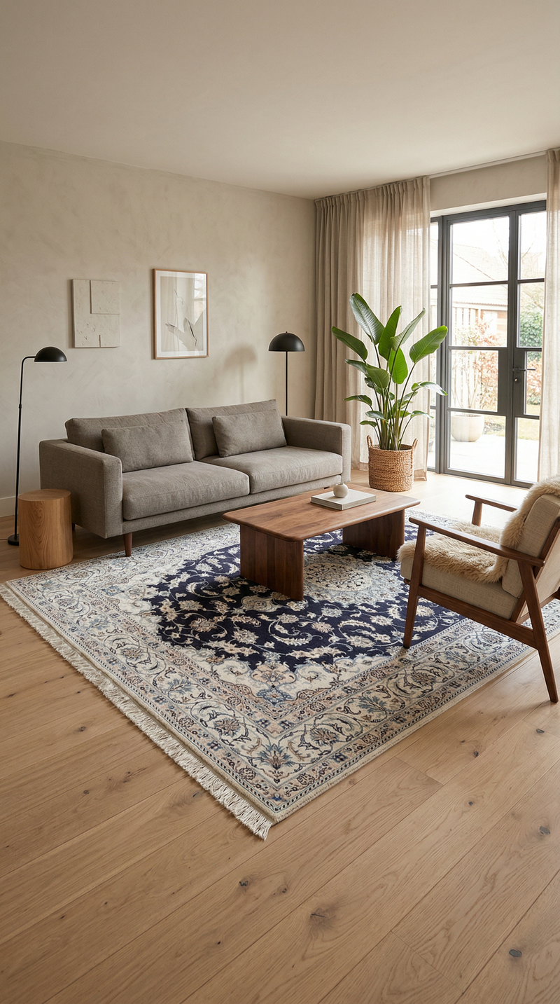 Nain Teppich 298x195cm - Perserteppich
