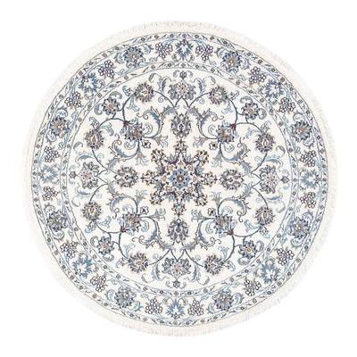 Perserteppich - Nain rund  - 150 x 150 cm - creme