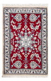 Tapis de Nain - 9La Tapis 60x90cm - Tapis persan - rouge - Rectangle / Rouge / 60 x 90 cm Rectangle