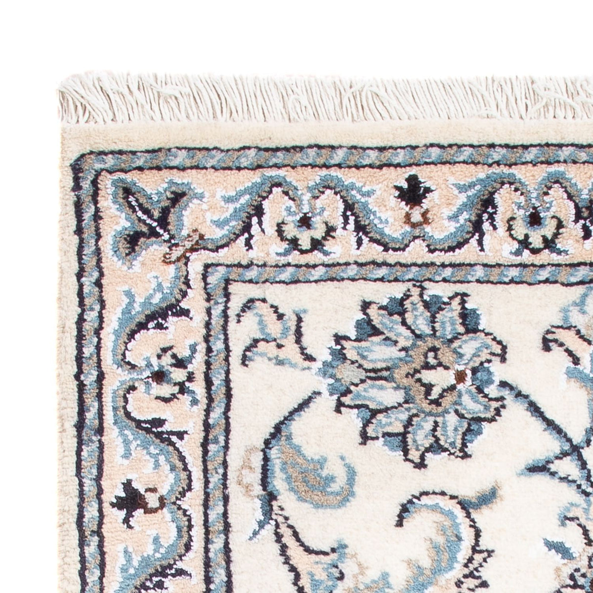 Perserteppich - Nain - Royal - 90 x 60 cm - creme