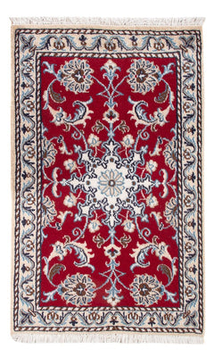 Perserteppich - Nain - Royal - 90 x 60 cm - rot