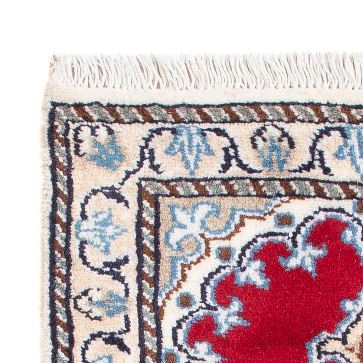 Perserteppich - Nain - Royal - 60 x 40 cm - rot