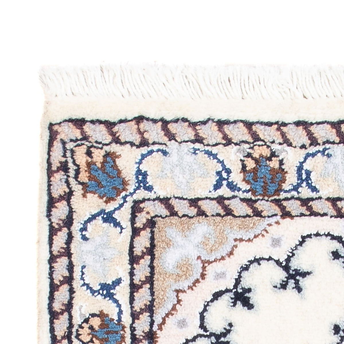 Perserteppich - Nain - Royal - 60 x 40 cm - creme