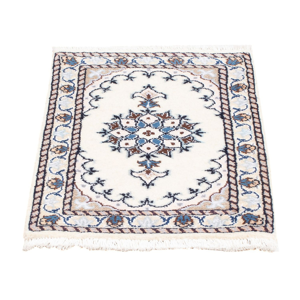 Perserteppich - Nain - Royal - 60 x 40 cm - creme