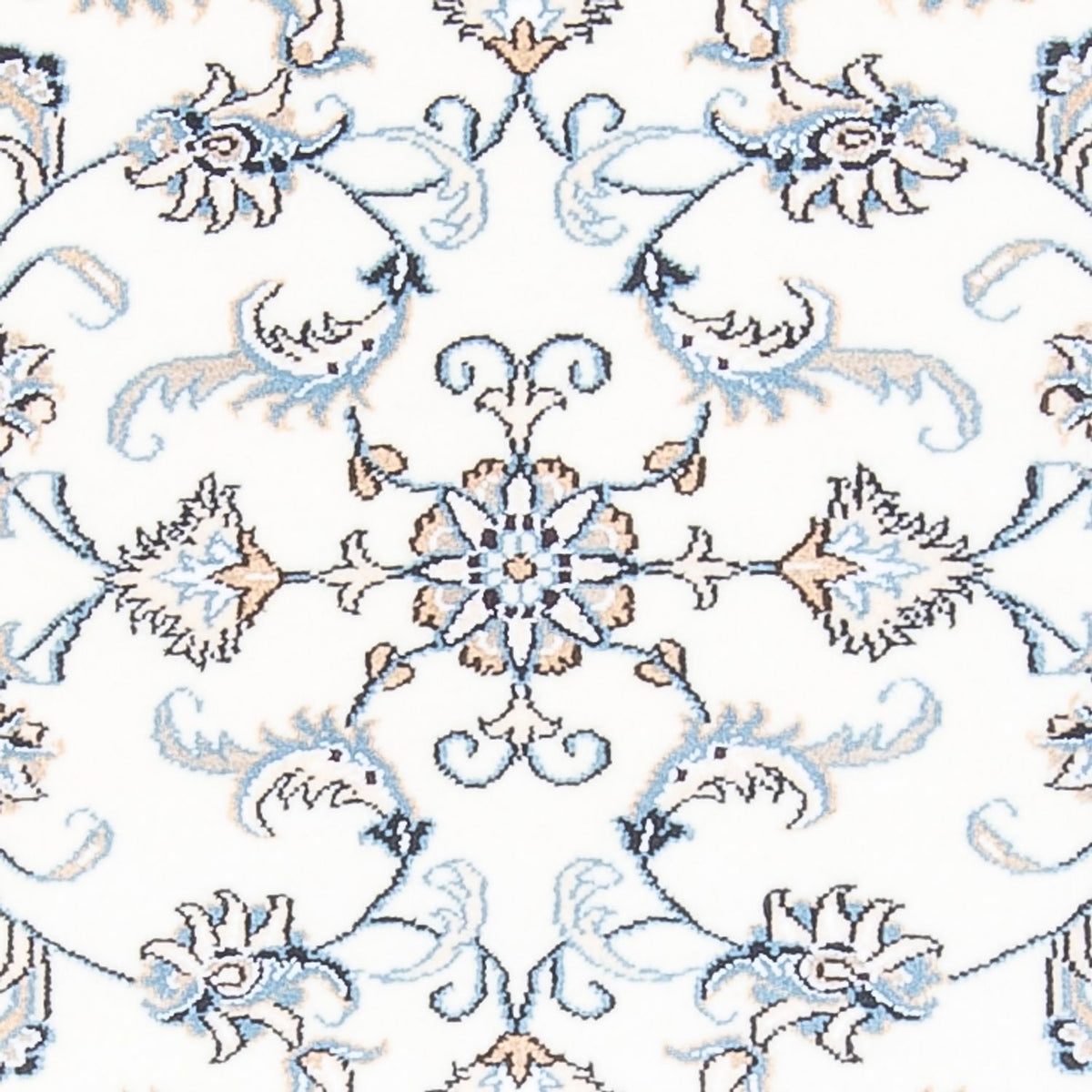 Läufer Perser - Nain - 284 x 78 cm - silber