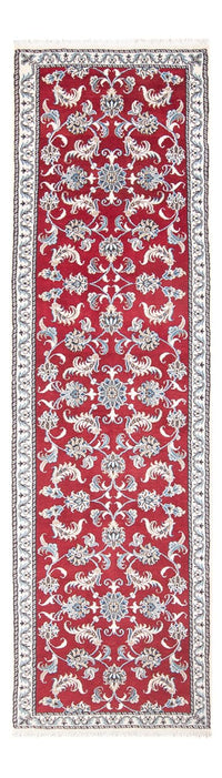 Tapis de couloir Tapis persan - Nain - 285 x 80 cm - rouge
