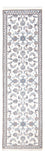 Läufer Perser - Nain - 295 x 82 cm - silber